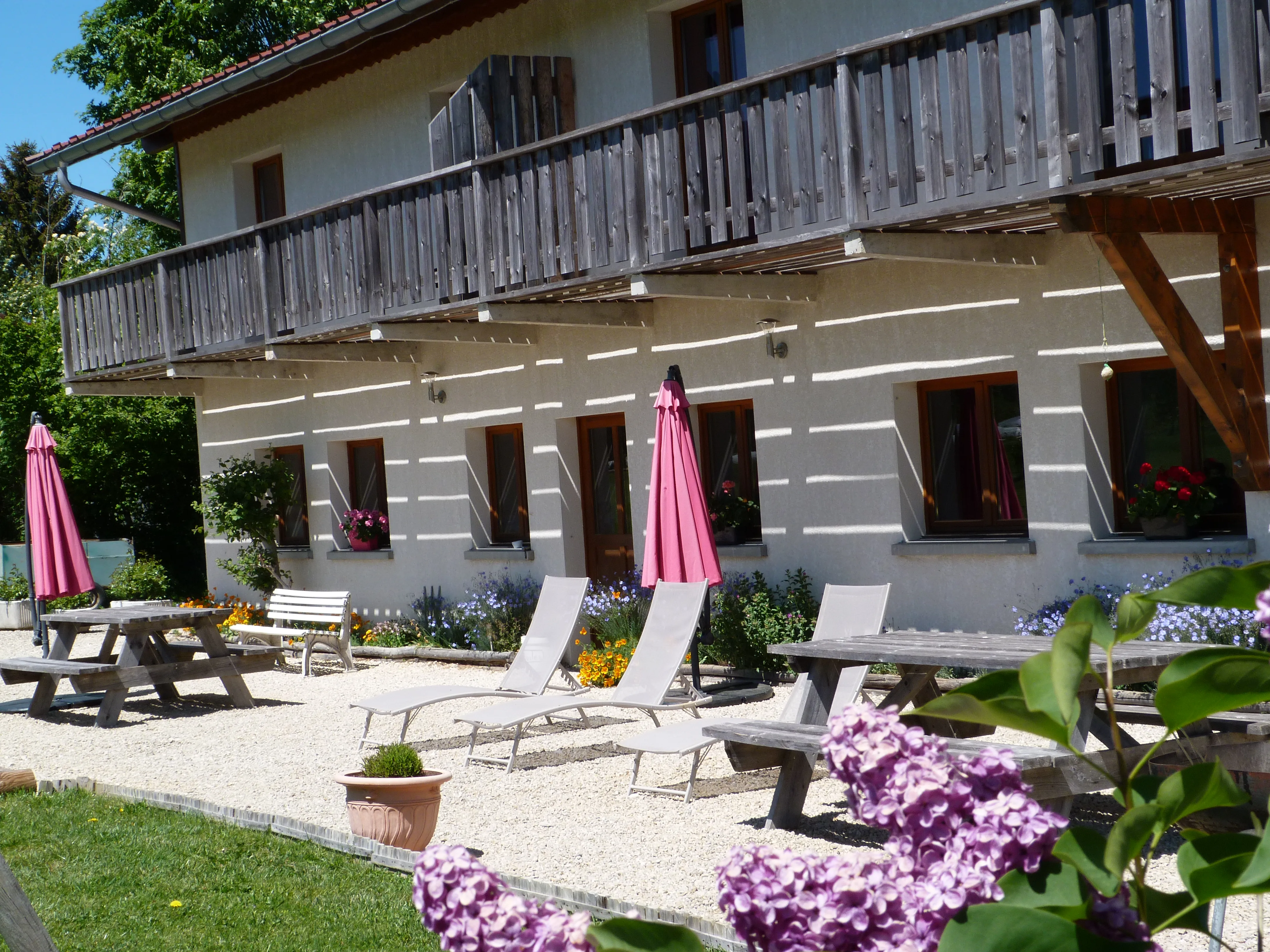 Extérieur du gîte