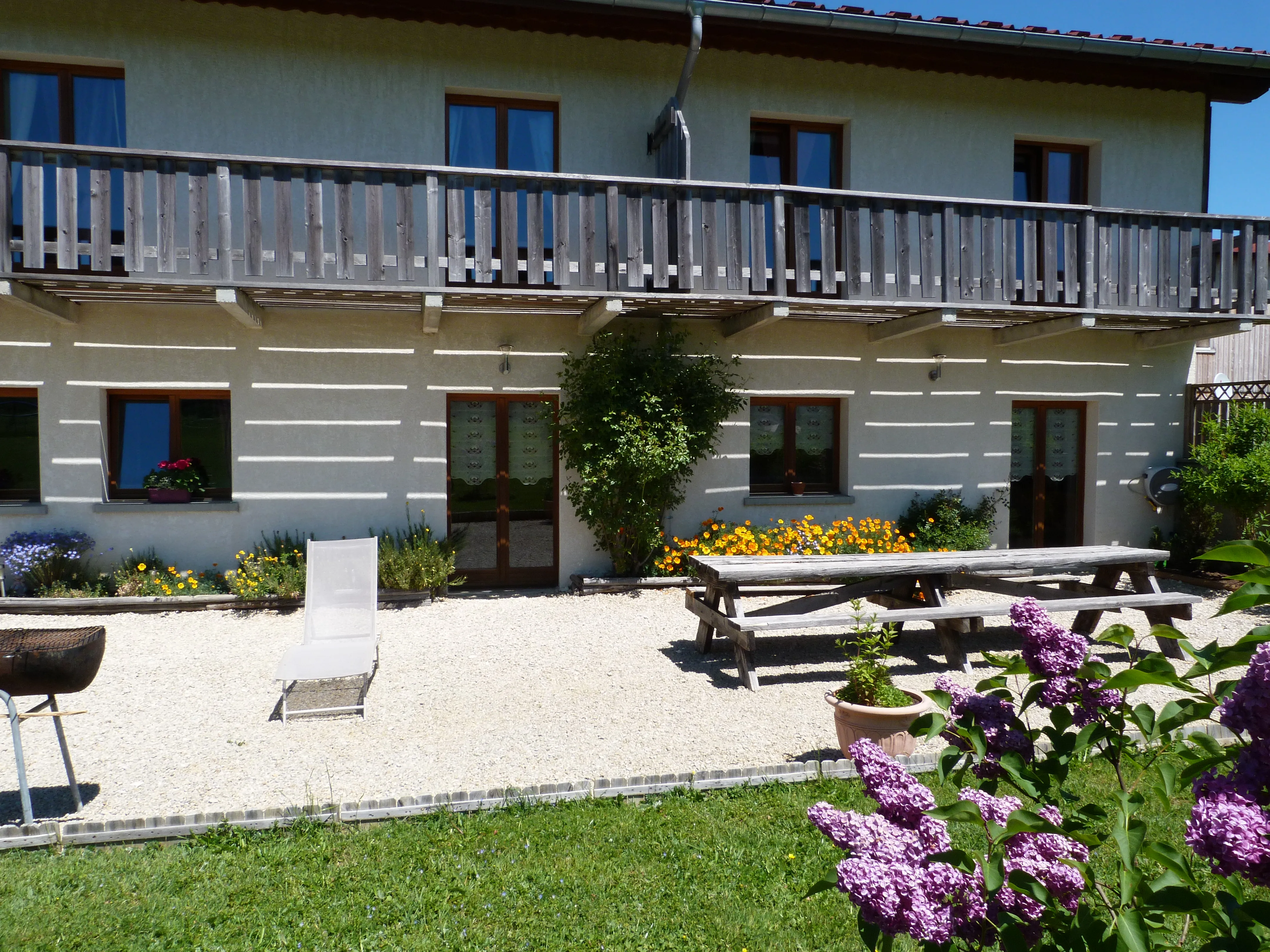 Terrasse et jardin