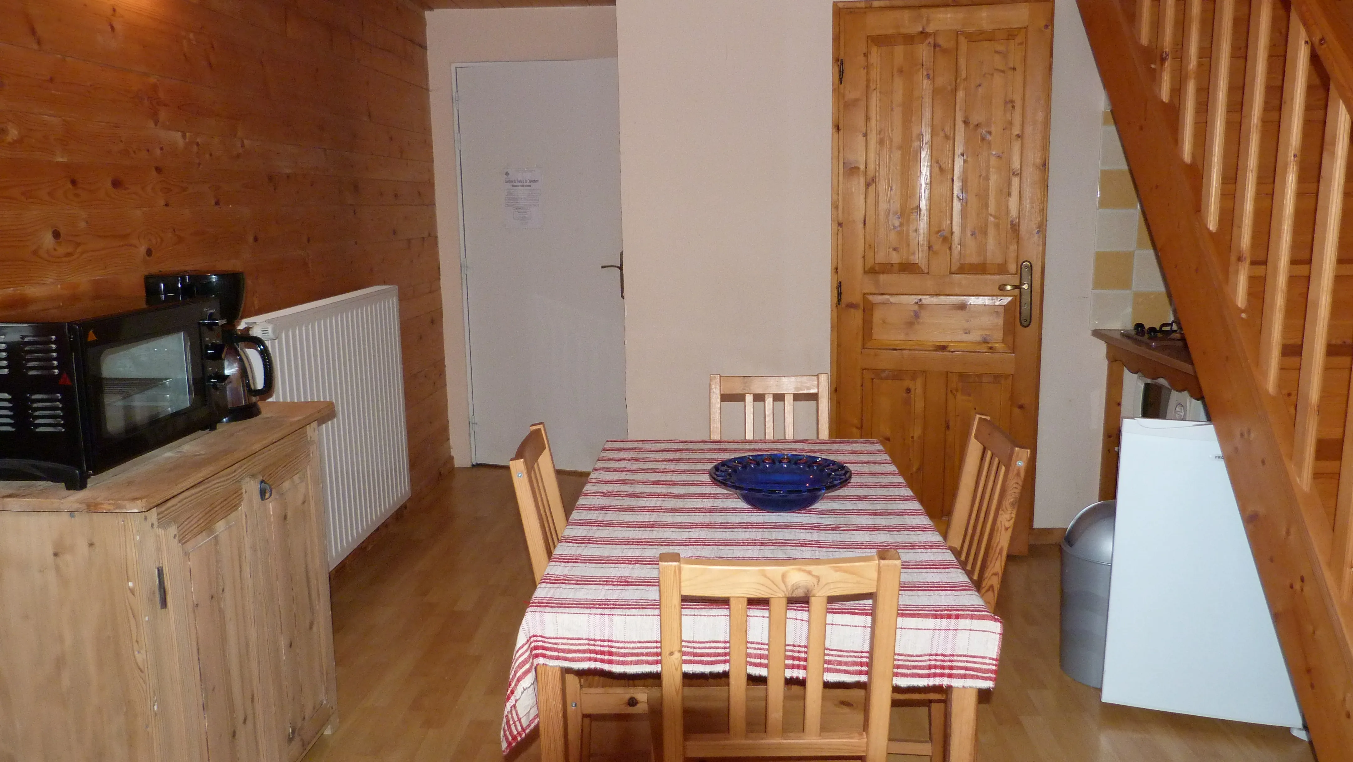 Salle à manger hiver
